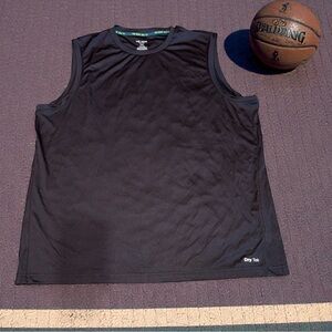 Tek Gear Black Dry Tek Tank Top Mens (XXL)